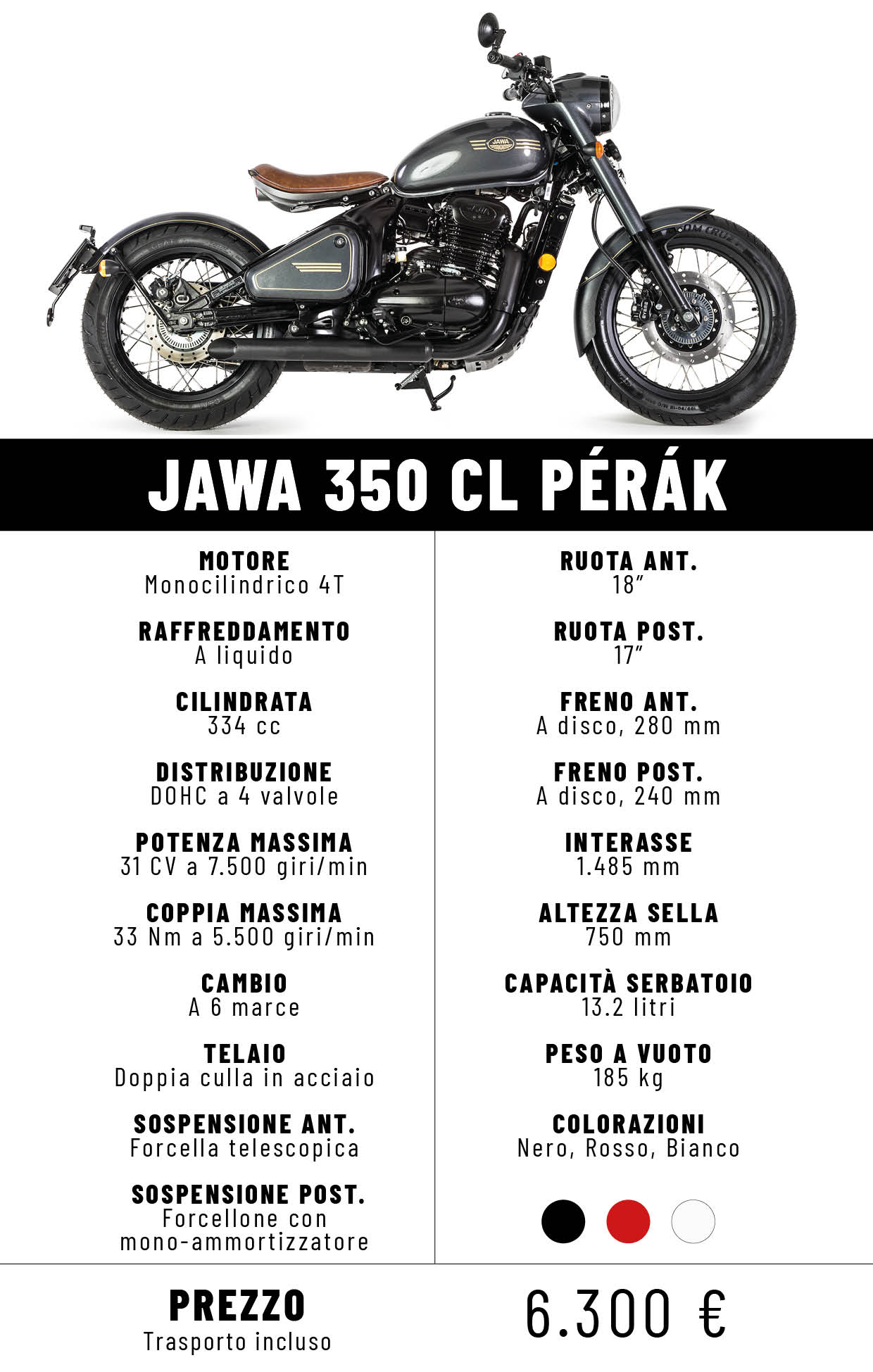 Photo for the article JAWA 350 CL Pérák